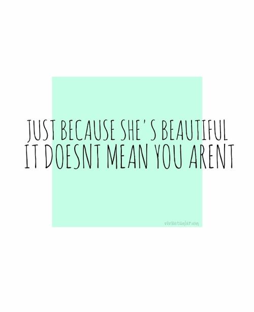 Try to avoid comparisons....something I have to teach my daughter, especially wi...