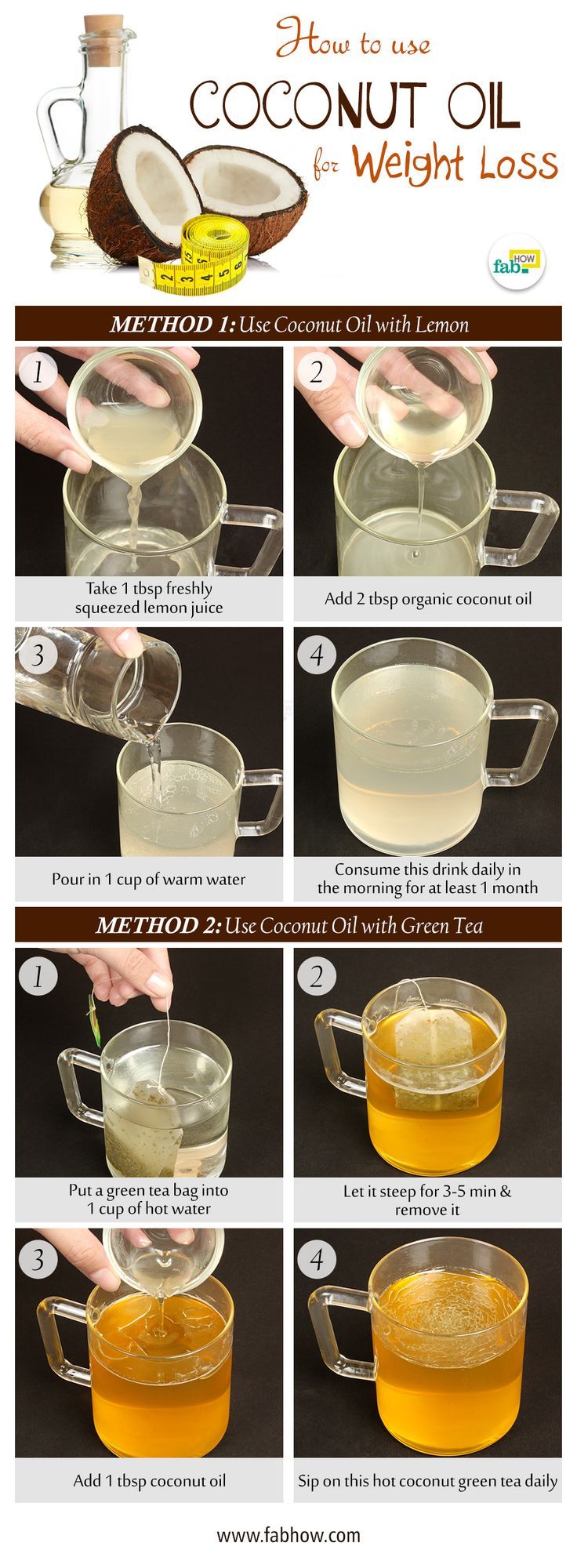 how to use coconut oil for weight loss