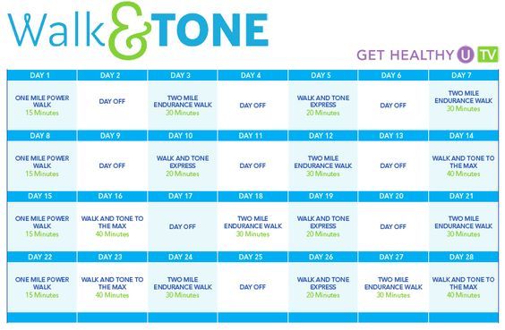 Walk off the weight, burn fat and feel great with this Walk and Tone workout pro...