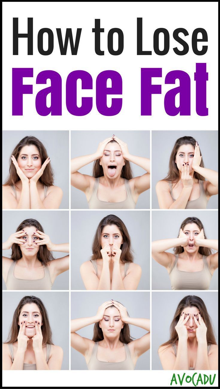 how to lose weight in face and neck fast