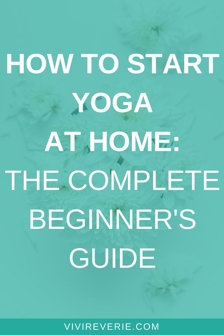 Want to get some tips on how to start yoga at home for beginners? Here's a c...