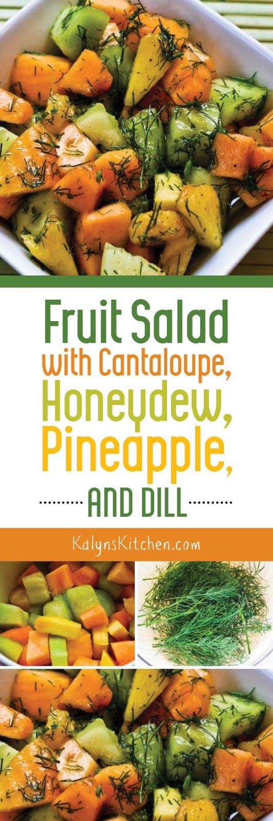 A spicy tangy dressing and fresh chopped dill kicked up the flavors in this Frui...