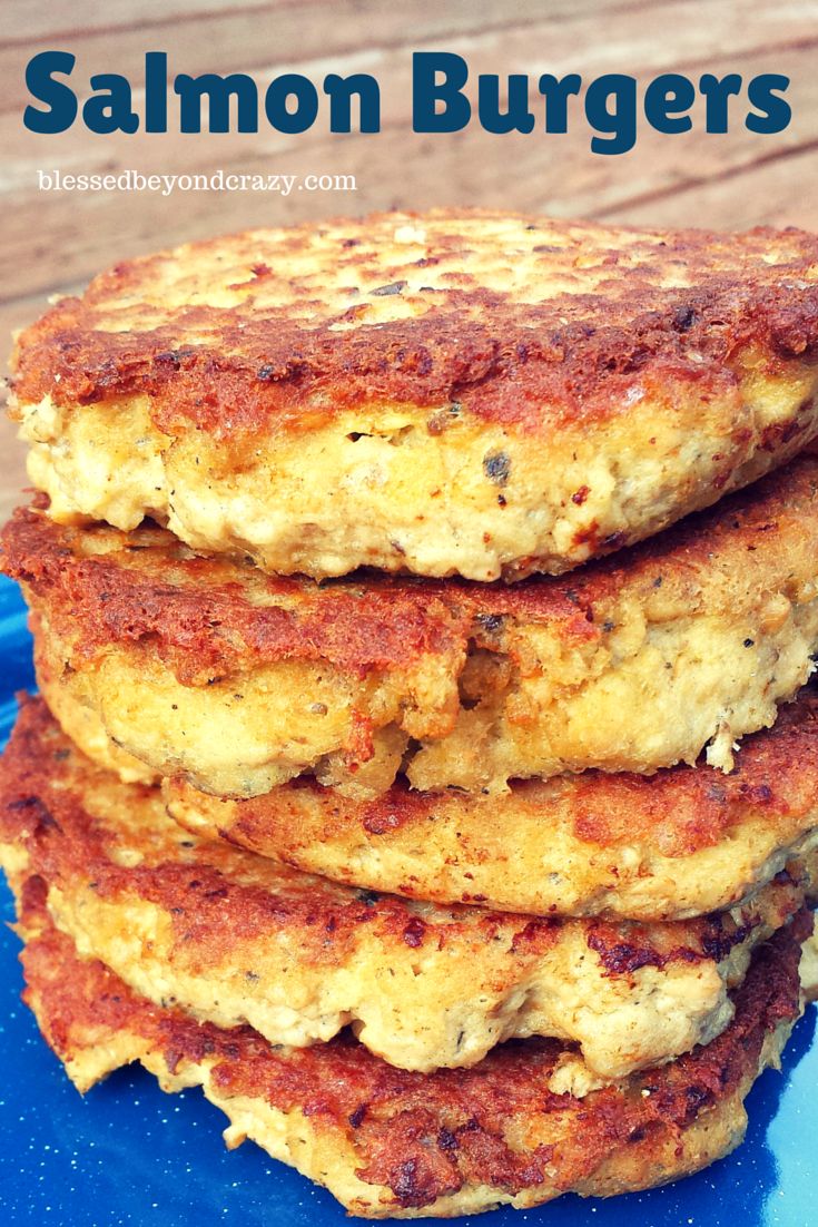 Salmon Burgers - just made these again last night. Probably my favorite quick-we...