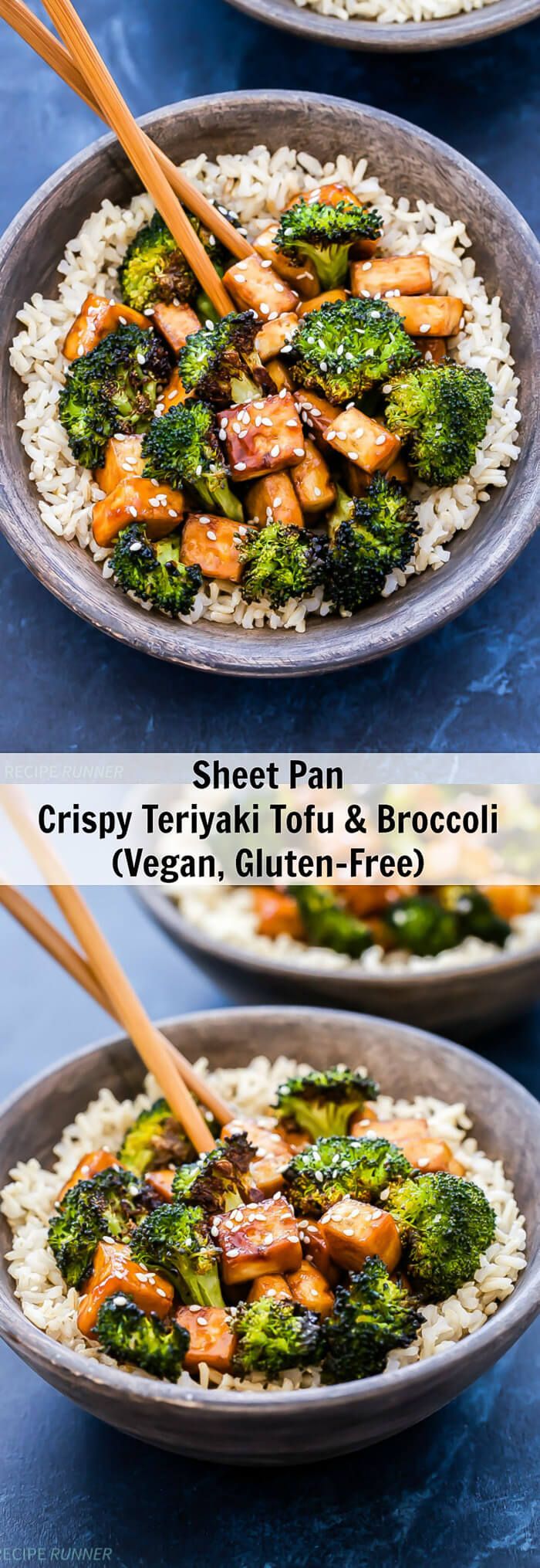 Sheet Pan Crispy Teriyaki Tofu and Broccoli is sure to change any negative opini...