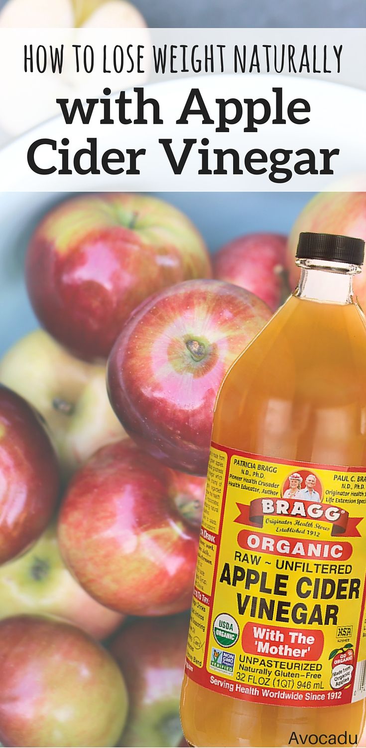 How to Lose Weight with Apple Cider Vinegar | Avocadu