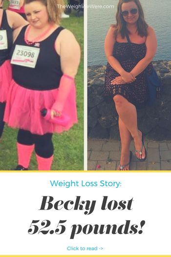 Weight Loss Success Stories: Becky Cuts 52.5 Pounds On Her Weight Loss Journey