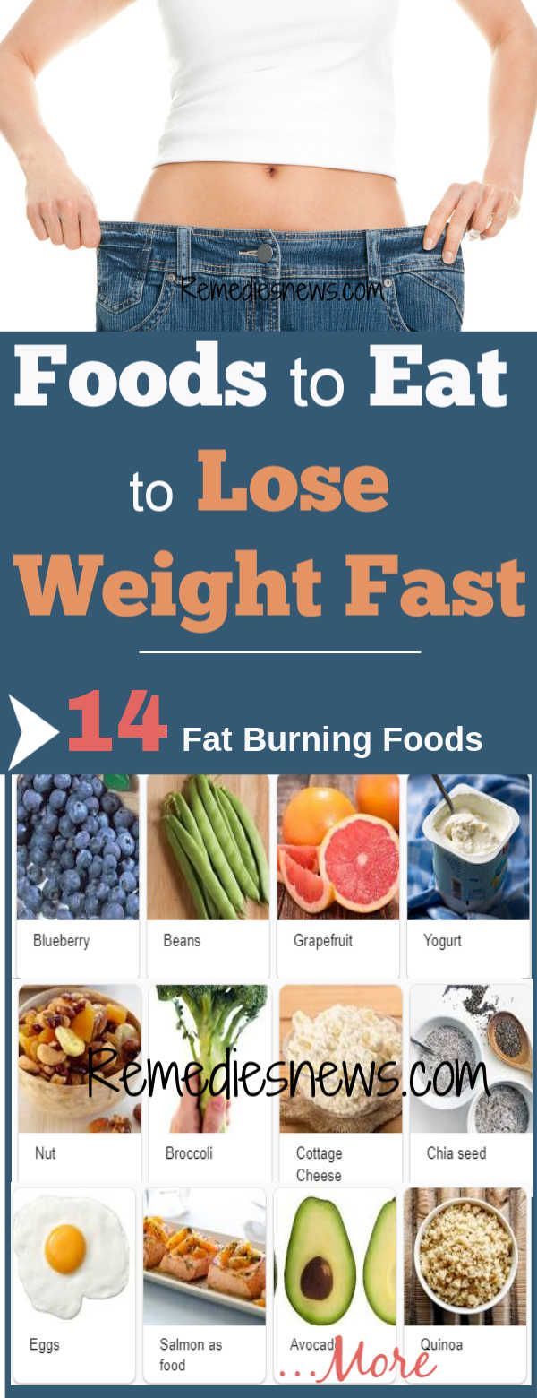 Foods to Eat to Lose Weight Fast-14 Best Fat Burning Foods