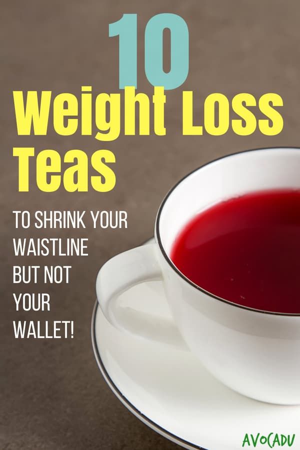 10 Weight Loss Teas That Will Shrink Your Waistline but Not Your Wallet.