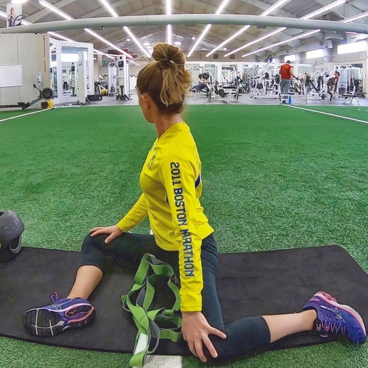 Stretching strap for runners