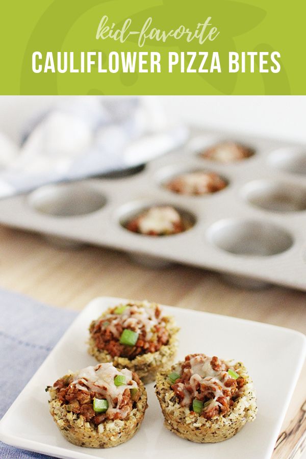 Cauliflower Pizza Bites