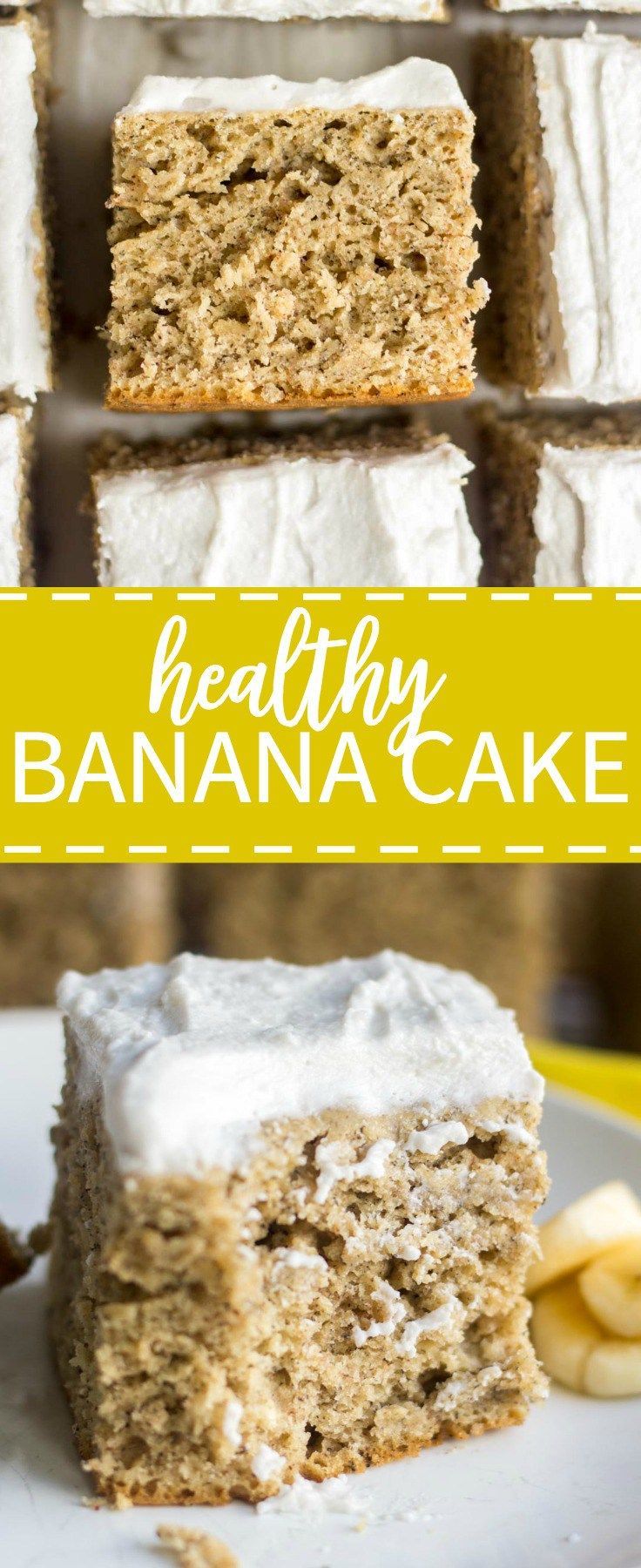 Healthy Banana Cake