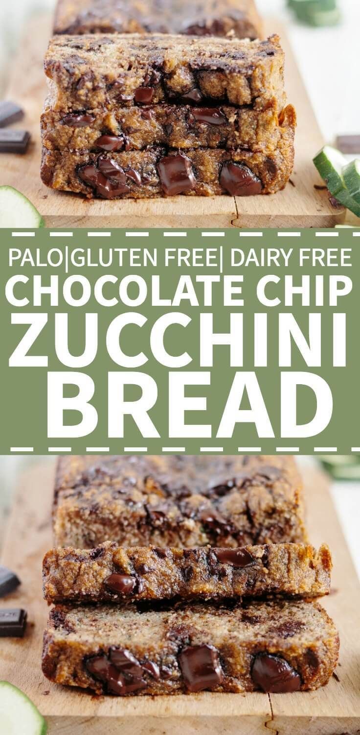 Paleo zucchini bread