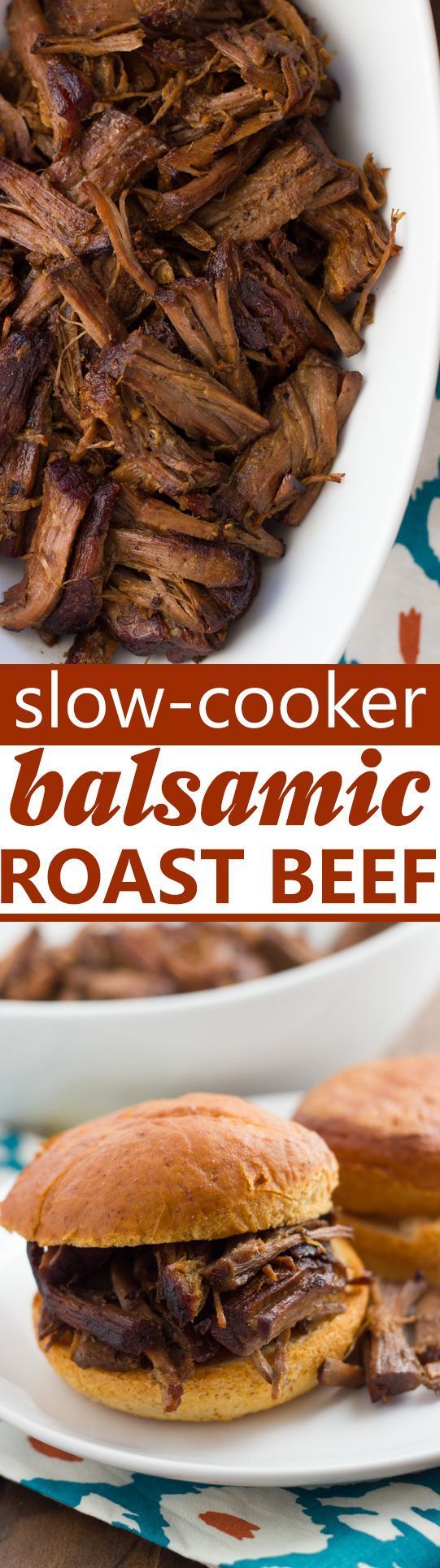 Slow-Cooker Balsamic Roast Beef (Gluten-Free)