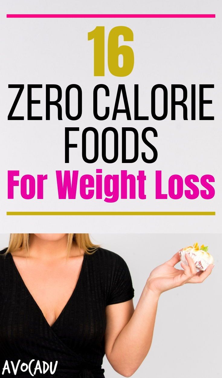 16 Zero Calorie Foods for Weight Loss