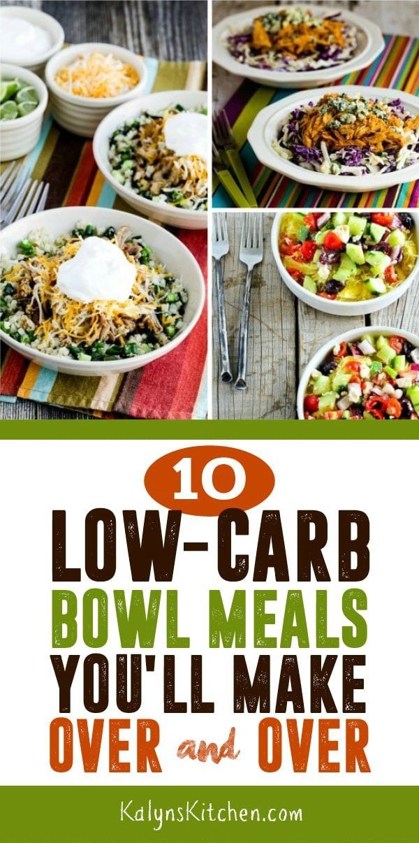 10 Low-Carb Bowl Meals You'll Make Over and Over