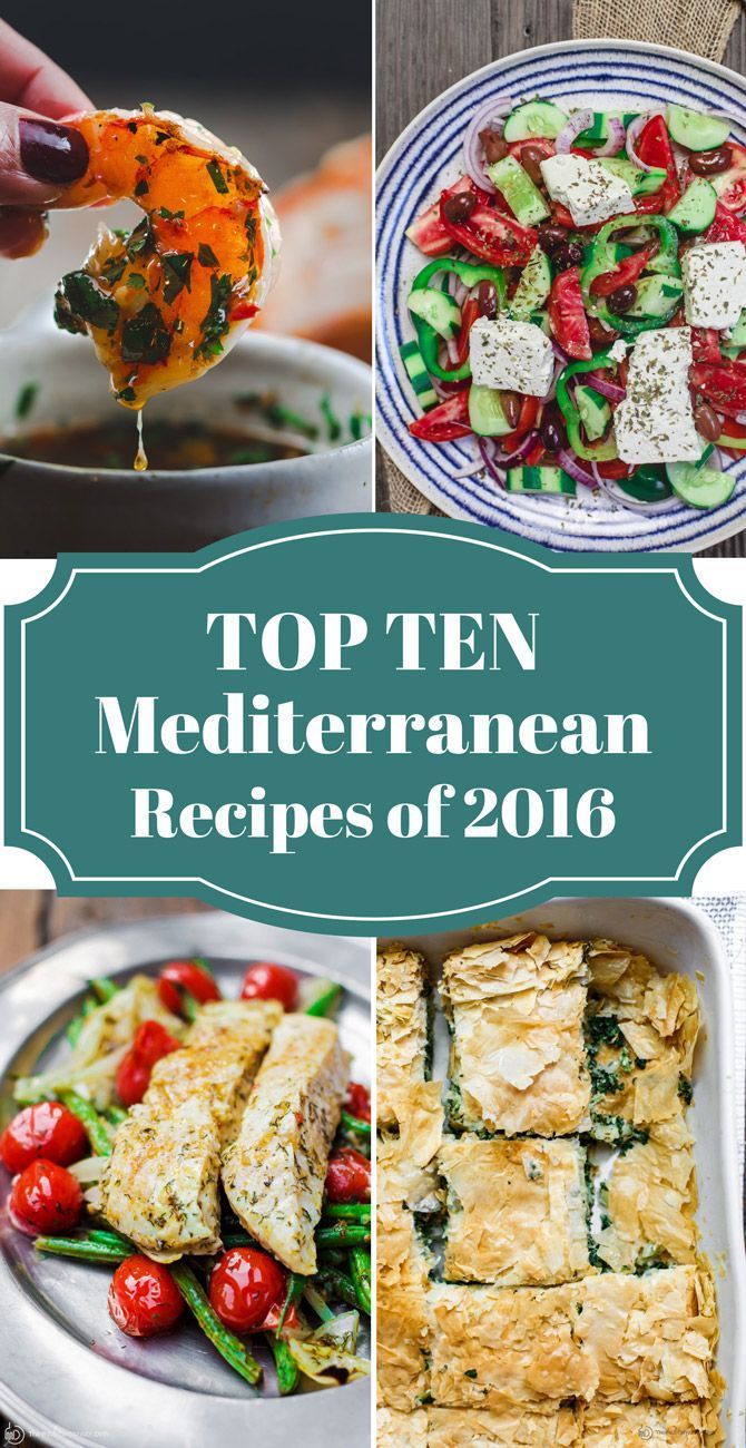 Top Mediterranean Recipes of 2016