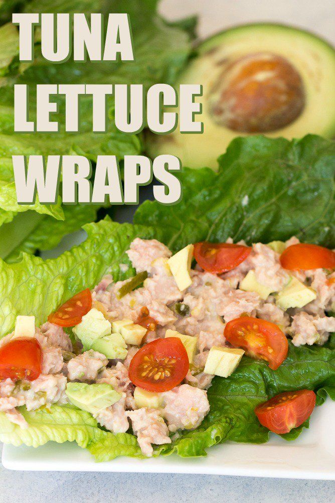 Tuna Lettuce Wraps