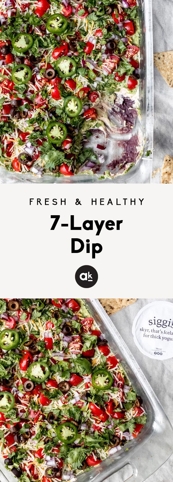 Fresh & Healthy 7-Layer Dip