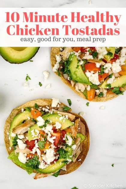 Tostadas with Chicken