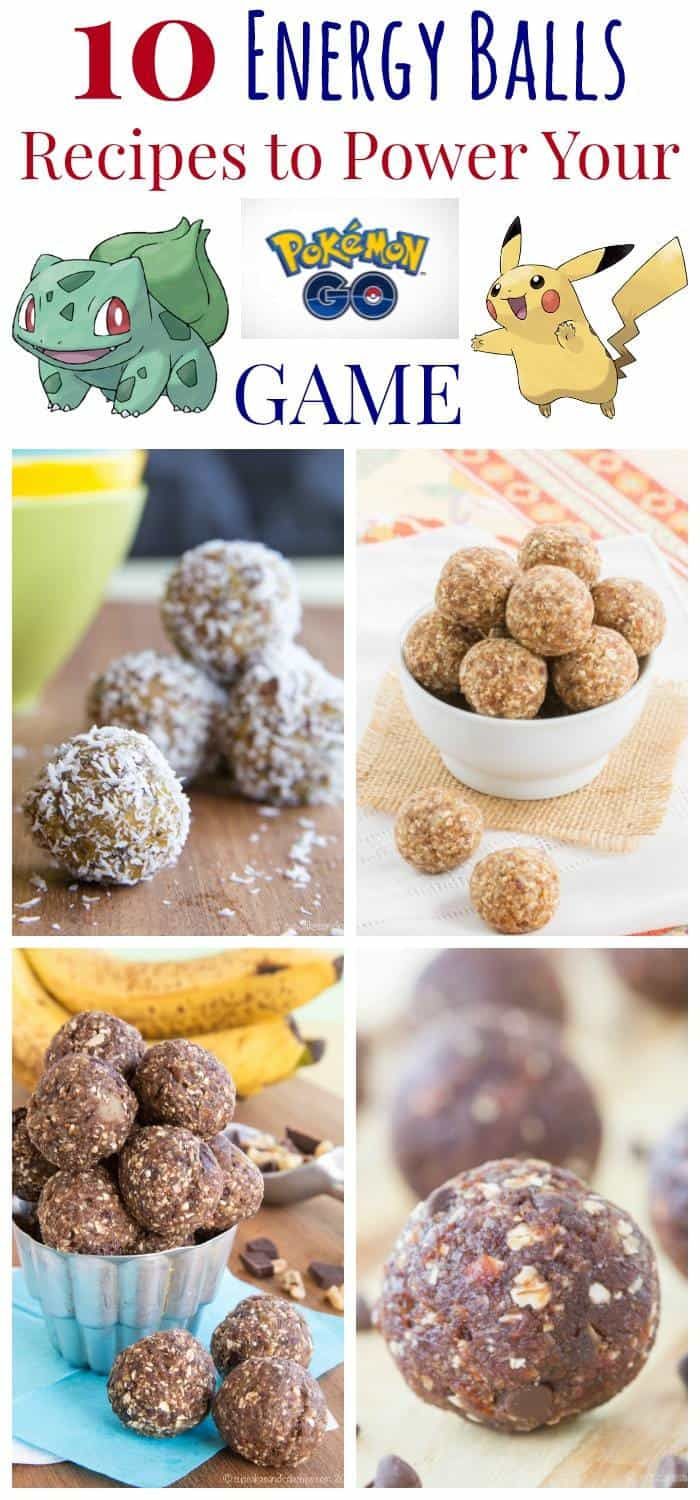 10 Energy Balls Recipes to Power your Pokemon GO Game