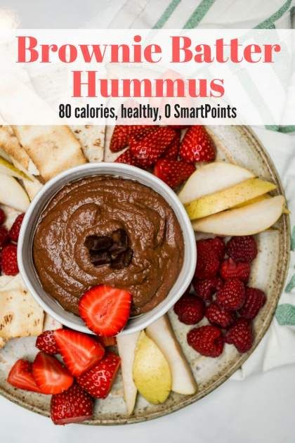 Brownie Batter Chocolate Hummus