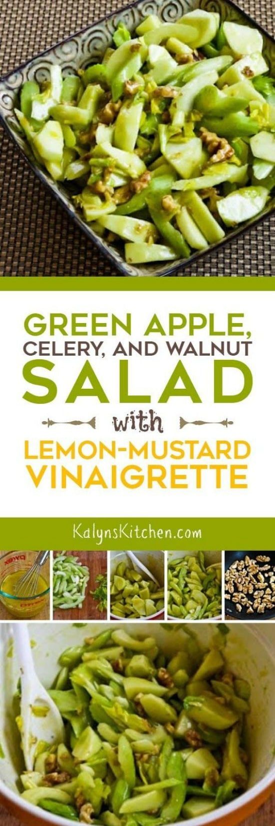 Green Apple, Celery, and Walnut Salad