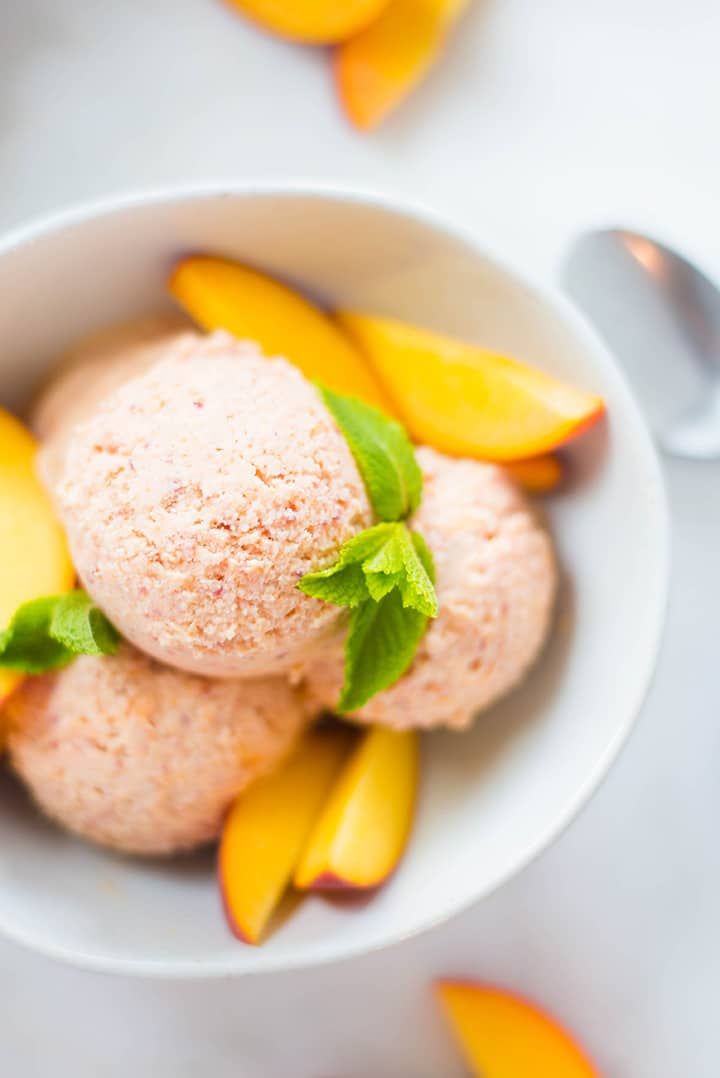 Peach Ice Cream
