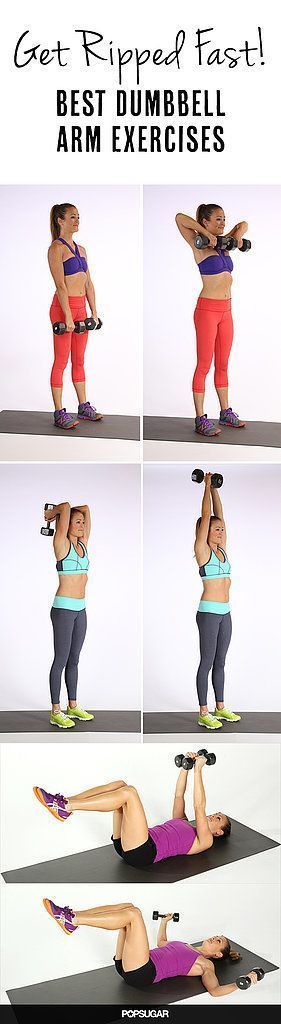 13 Best Dumbbell Exercises For Strong, Chiseled Arms