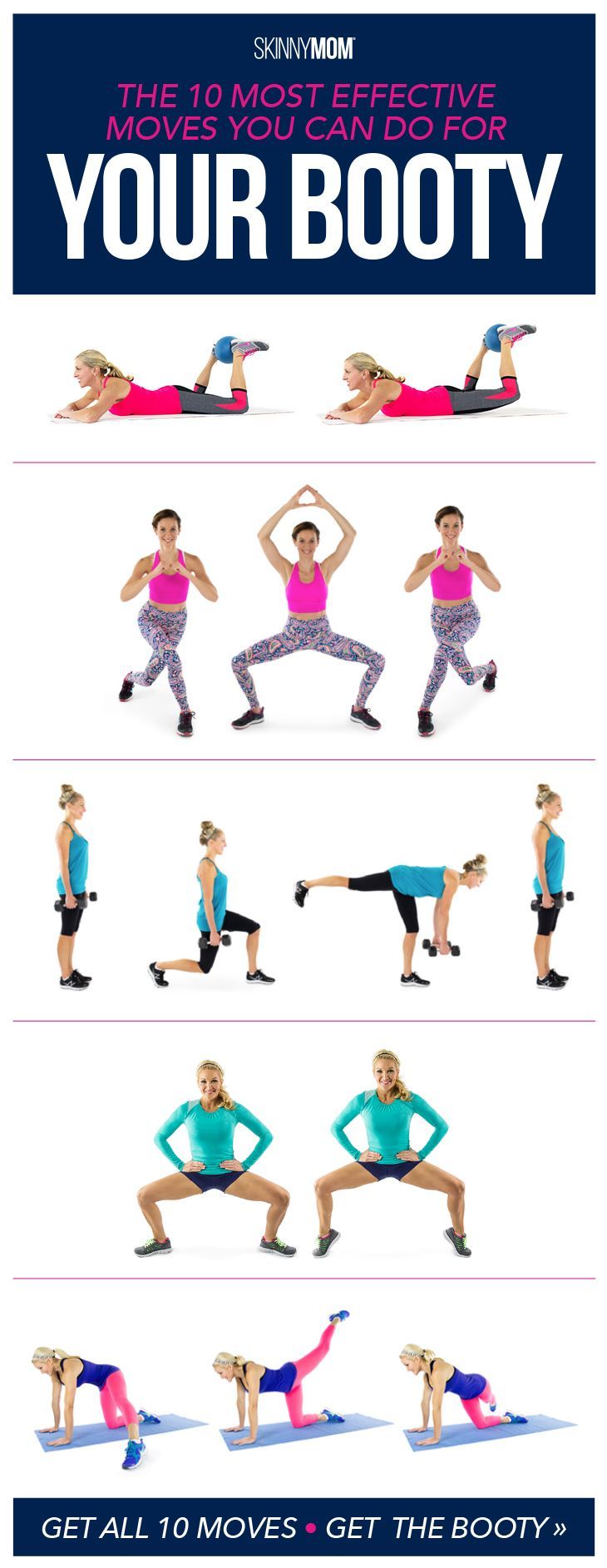 The 10 Most Effective Moves You Can Do for Your Butt