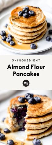 5-Ingredient Almond Flour Pancakes