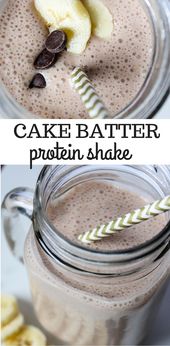 Cake Batter Protein Shake | What Molly Made