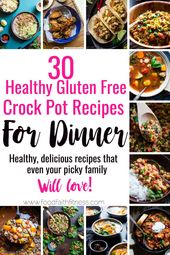 30 Gluten Free Crock Pot Recipes for Dinner | Food Faith Fitness