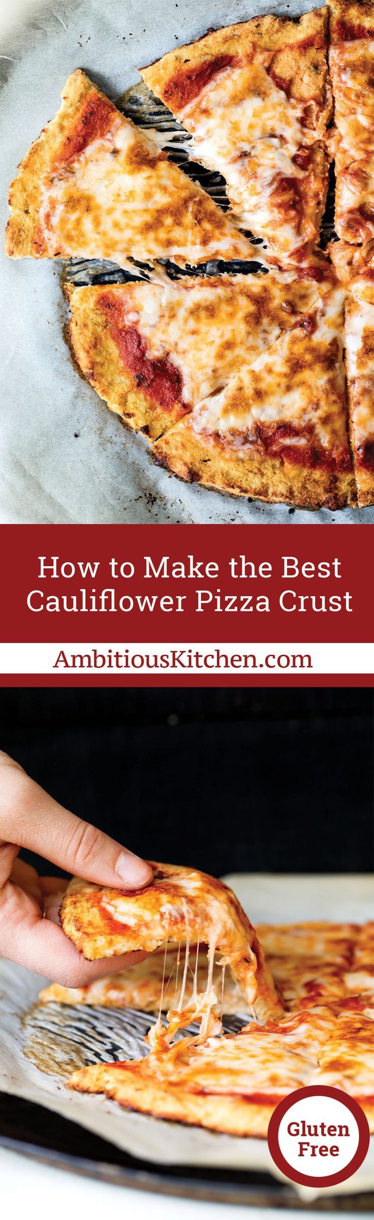 How to Make the Best Cauliflower Pizza Crust | Ambitious Kitchen